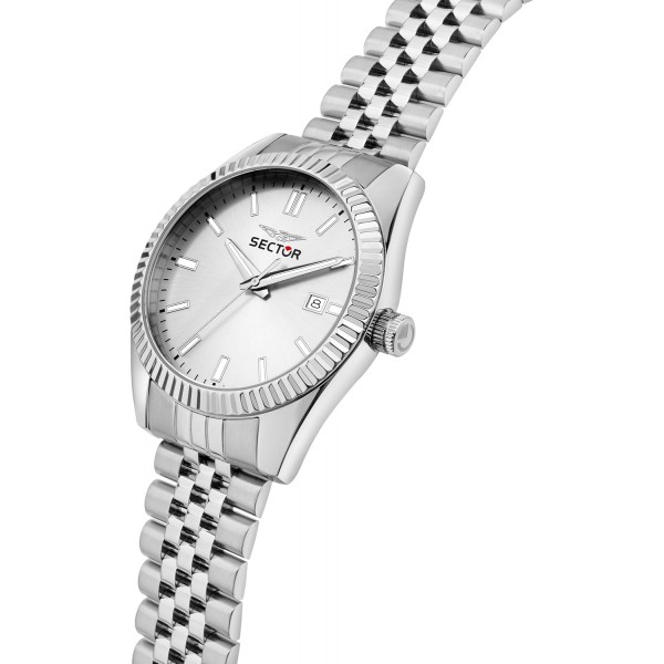 Sector No Limits Orologio Uomo, Tempo, Data, Analogico, Collezione 240 - R3253240014