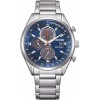 Citizen Cronografo Uomo Racing Eco Drive Blu