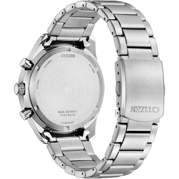 Citizen Cronografo Uomo Racing Eco Drive Blu