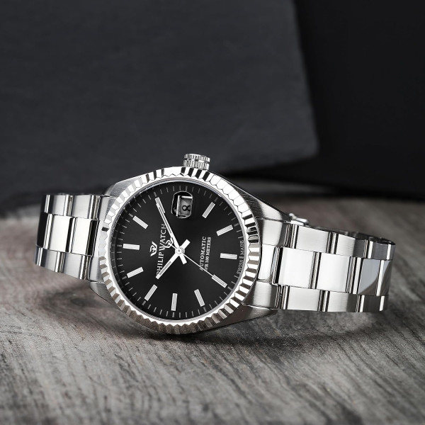 Philip Watch Caribe Orologio Uomo, Tempo e data, Analogico - 39mm