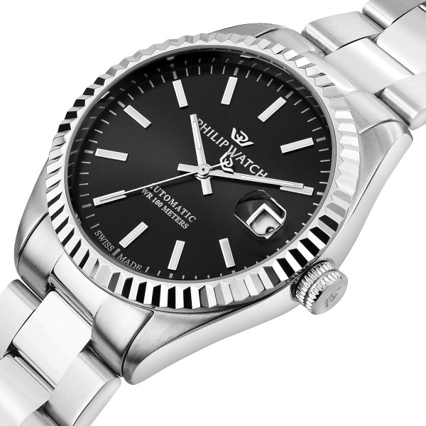 Philip Watch Caribe Orologio Uomo, Tempo e data, Analogico - 39mm