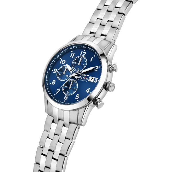 Sector No Limits Orologio Uomo, Cronografo, Analogico, 42 mm, Collezione 660 - R3273617007