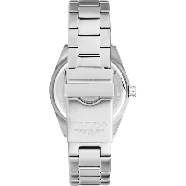 Sector No Limits Orologio Uomo in Acciaio, Tempo e Data, Analogico, 39 mm, Collezione 240, Regalo Fidanzato, Marito, Papà