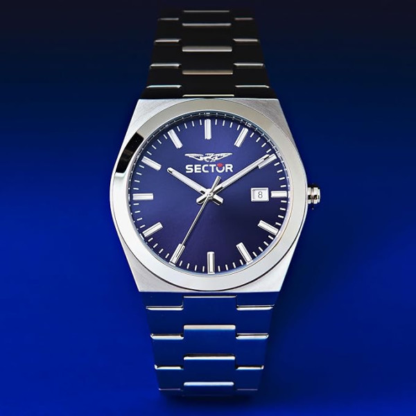 Sector C300 Orologio Uomo Acciaio Quadrante Blu 40mm R3253301003