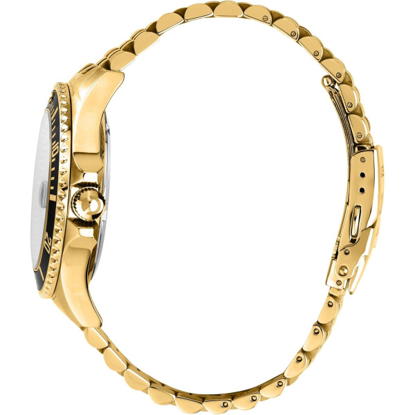 Sector No Limits Orologio Uomo, Tempo, Data, Analogico, Cinturino in Acciaio, Collezione 230 - R3253161051