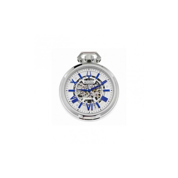 BULOVA 96A304 Orologio da Tasca Sutton Edizione Limitata Automatico Acciaio 50mm