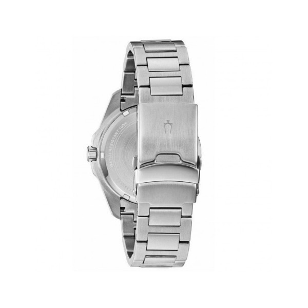 BULOVA 98B203 Marine Star Orologio Uomo Acciaio Nero 100m 43mm Sportivo Nuovo