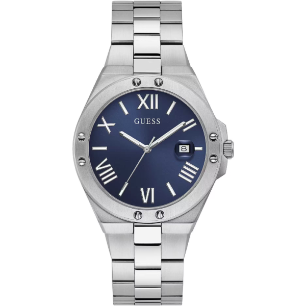 GUESS GW0276G1 Orologio Uomo Perspective Solo Tempo Acciaio e Blu
