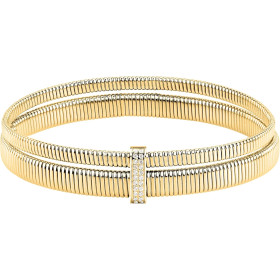 Morellato Onda SAZP05 Bracciale Donna Acciaio Dorato con Cristalli 55 mm