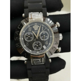 Versace Reve 95CCS9D008 SC09 Orologio Donna Cronografo Quarzo Svizzero Ceramica Nera 40 mm