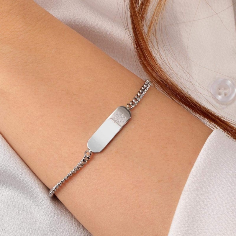 Sector No Limits Bracciale da uomo, Collezione BASIC, in Acciaio - SZS52