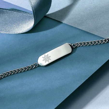 Sector No Limits Bracciale da uomo, Collezione BASIC, in Acciaio - SZS52