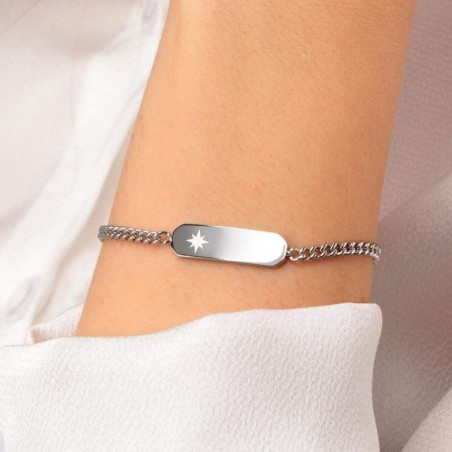 Sector No Limits Bracciale da uomo, Collezione BASIC, in Acciaio - SZS53